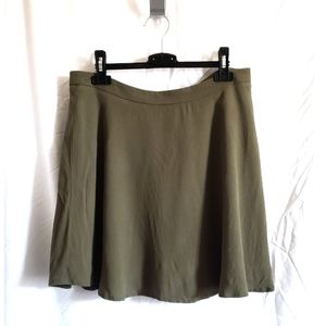 Forever 21 Skirt Olive Green Size XL